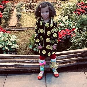 Lola + The Boys Black and Yellow Dress Socks & Tights